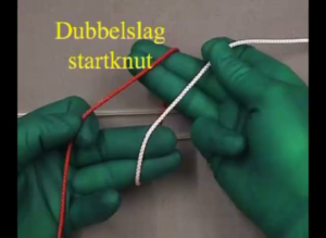 Dubbelslag (Startknut) 1